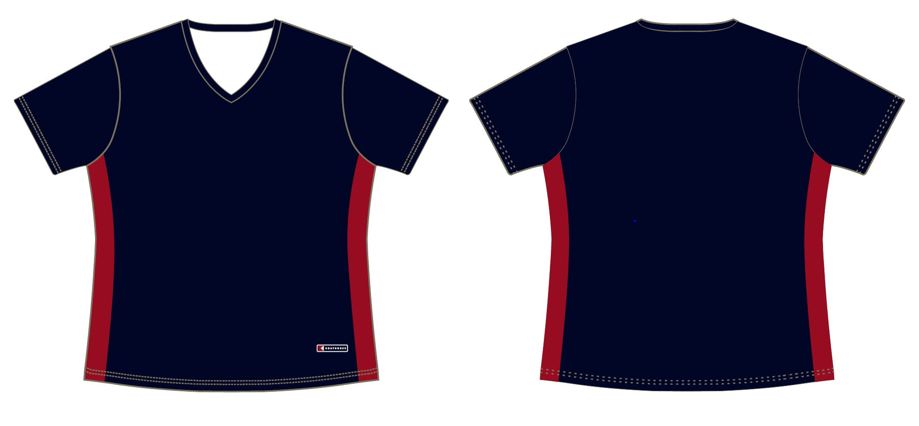 WOMEN'S SHORT-SLEEVE LOOSE FIT TRAINING TOP/JERSEY - Image 5
