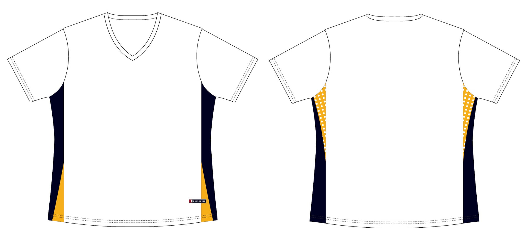 WOMEN'S SHORT-SLEEVE LOOSE FIT TRAINING TOP/JERSEY - Image 4