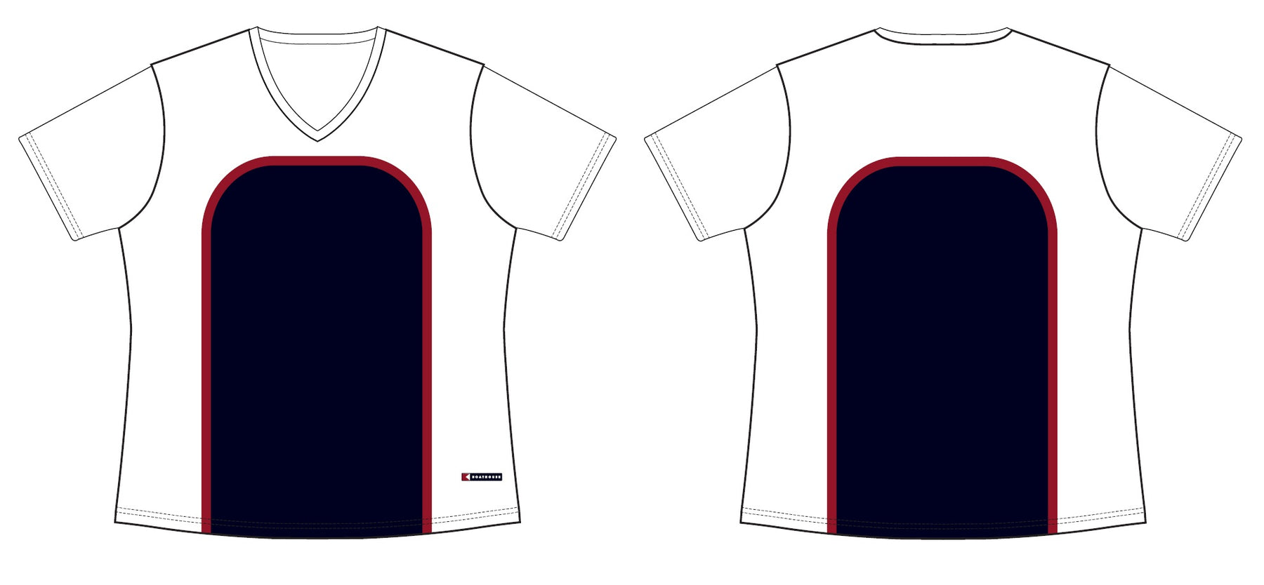 WOMEN'S SHORT-SLEEVE LOOSE FIT TRAINING TOP/JERSEY - Image 6