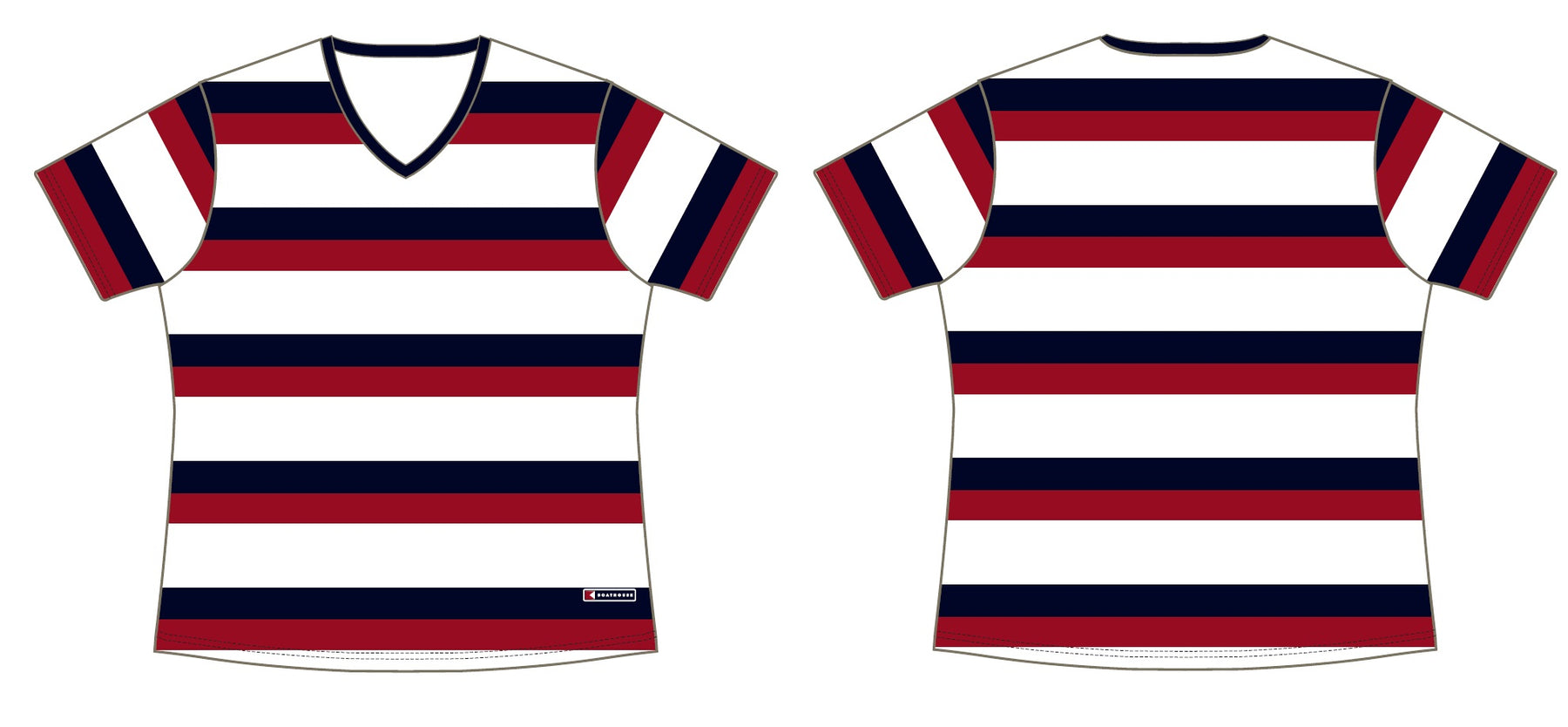 WOMEN'S SHORT-SLEEVE LOOSE FIT TRAINING TOP/JERSEY