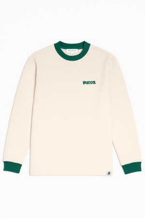 Men's Birds Thermal Waffle Knit Shirt
