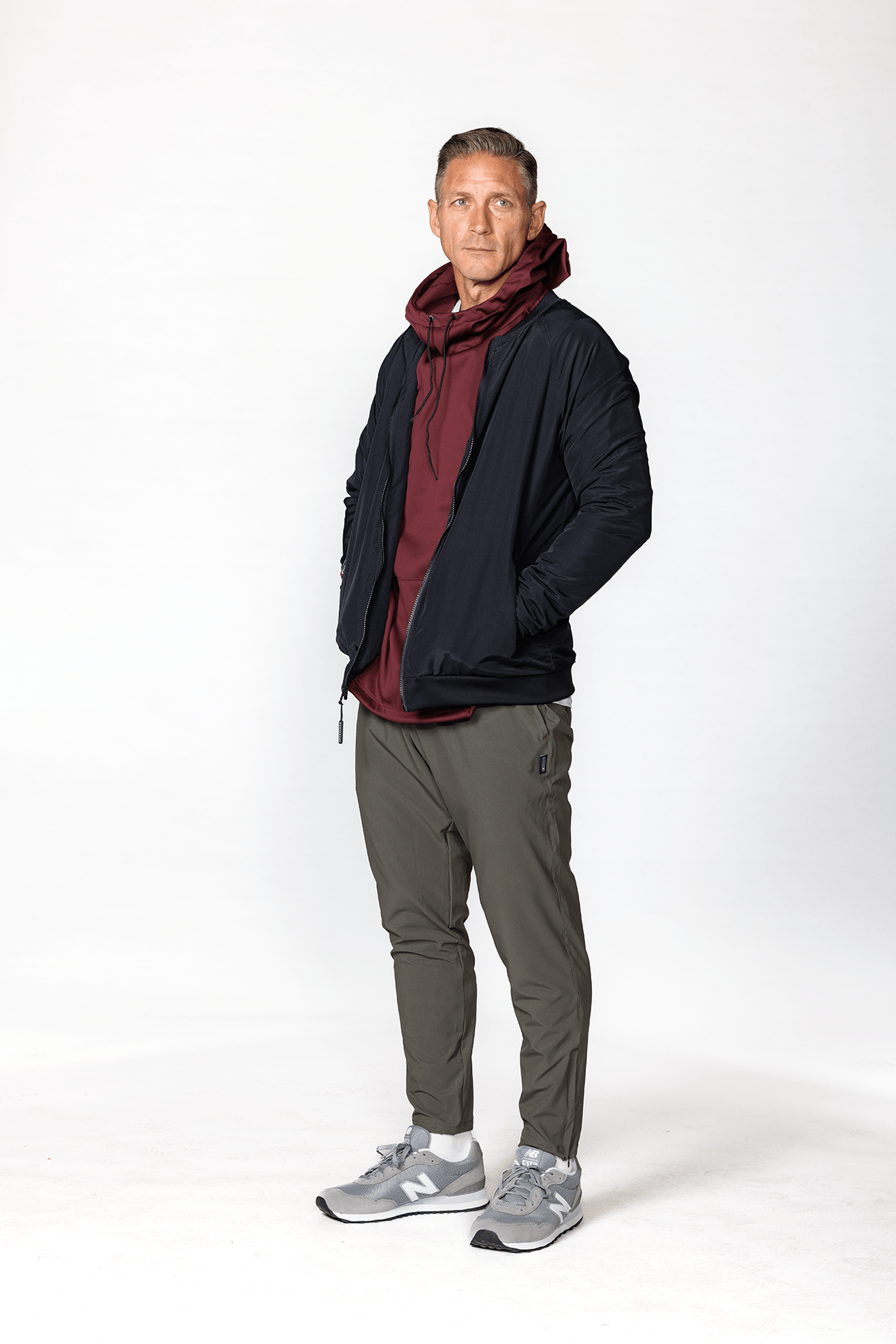 BOATHOUSE Aviator Unisex Bomber Jacket - Image 3