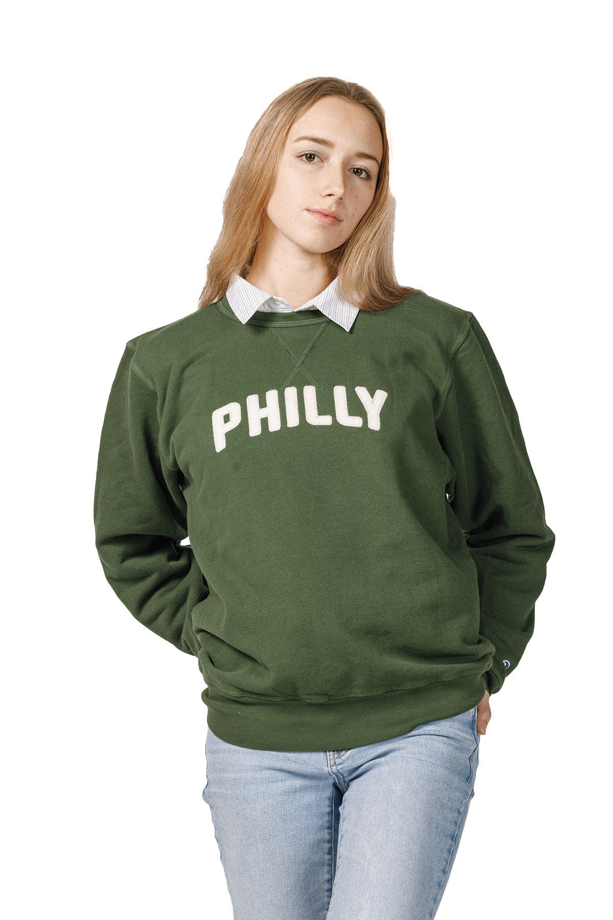 Boathouse Philly Felt Sweatshirt - Image 2