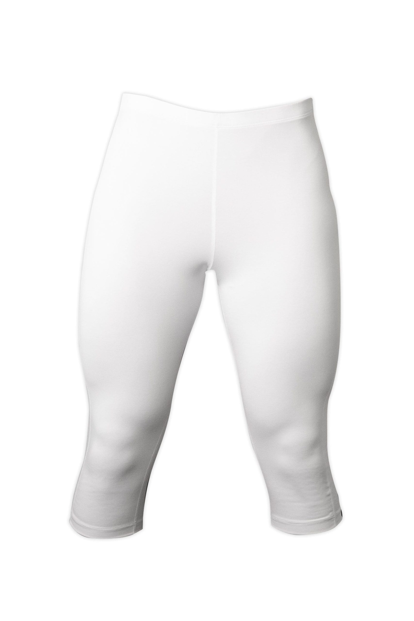 BOATHOUSE Men's 3/4 White Training Tights - Image 2