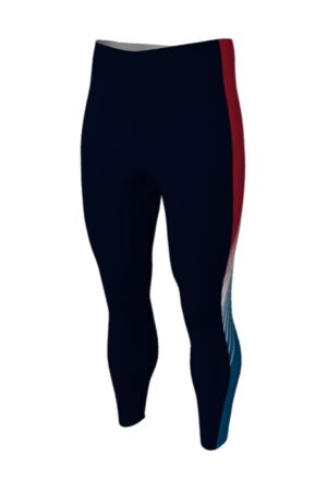 MEN'S COMPRESSION PANT WITH STRIPE SIDE PANEL