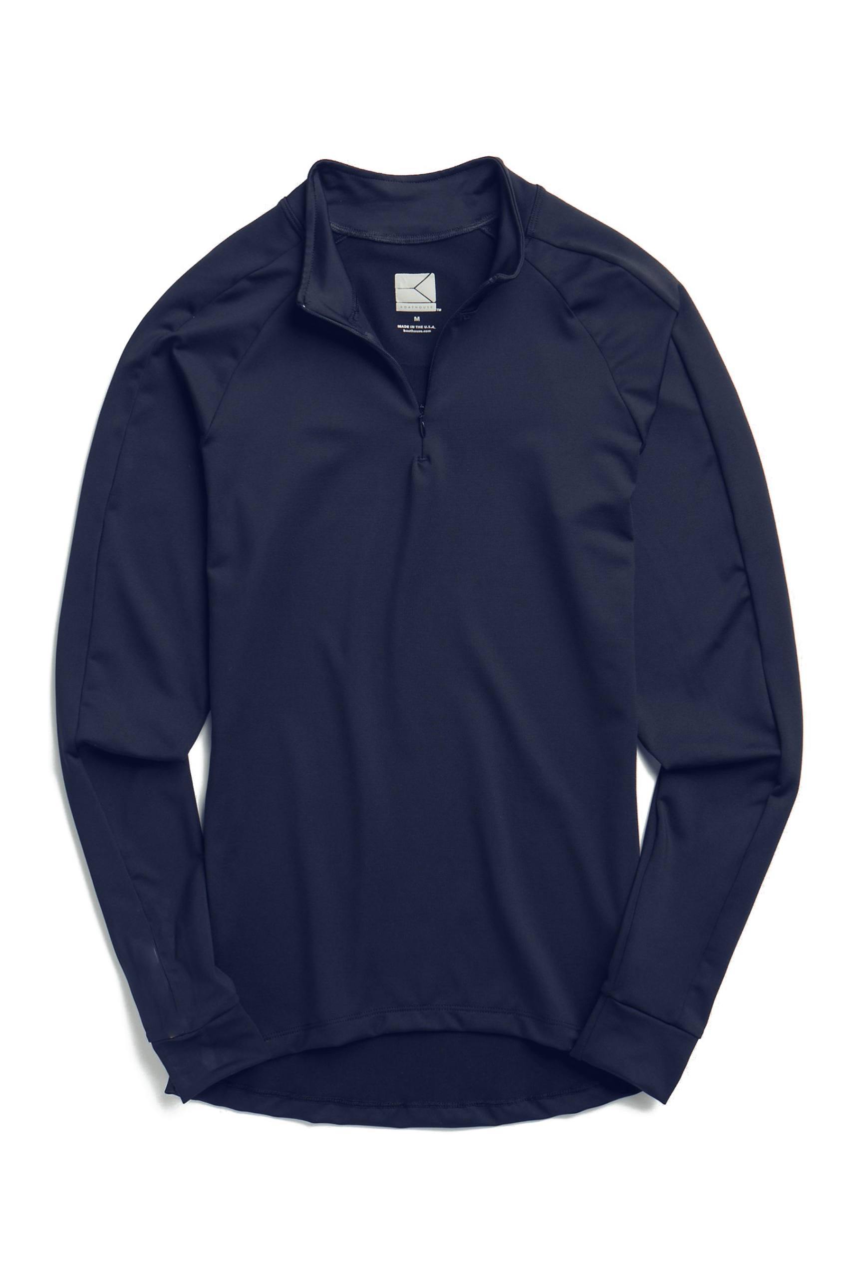BOATHOUSE Men's Core Quarter-Zip Compression Top - Image 3