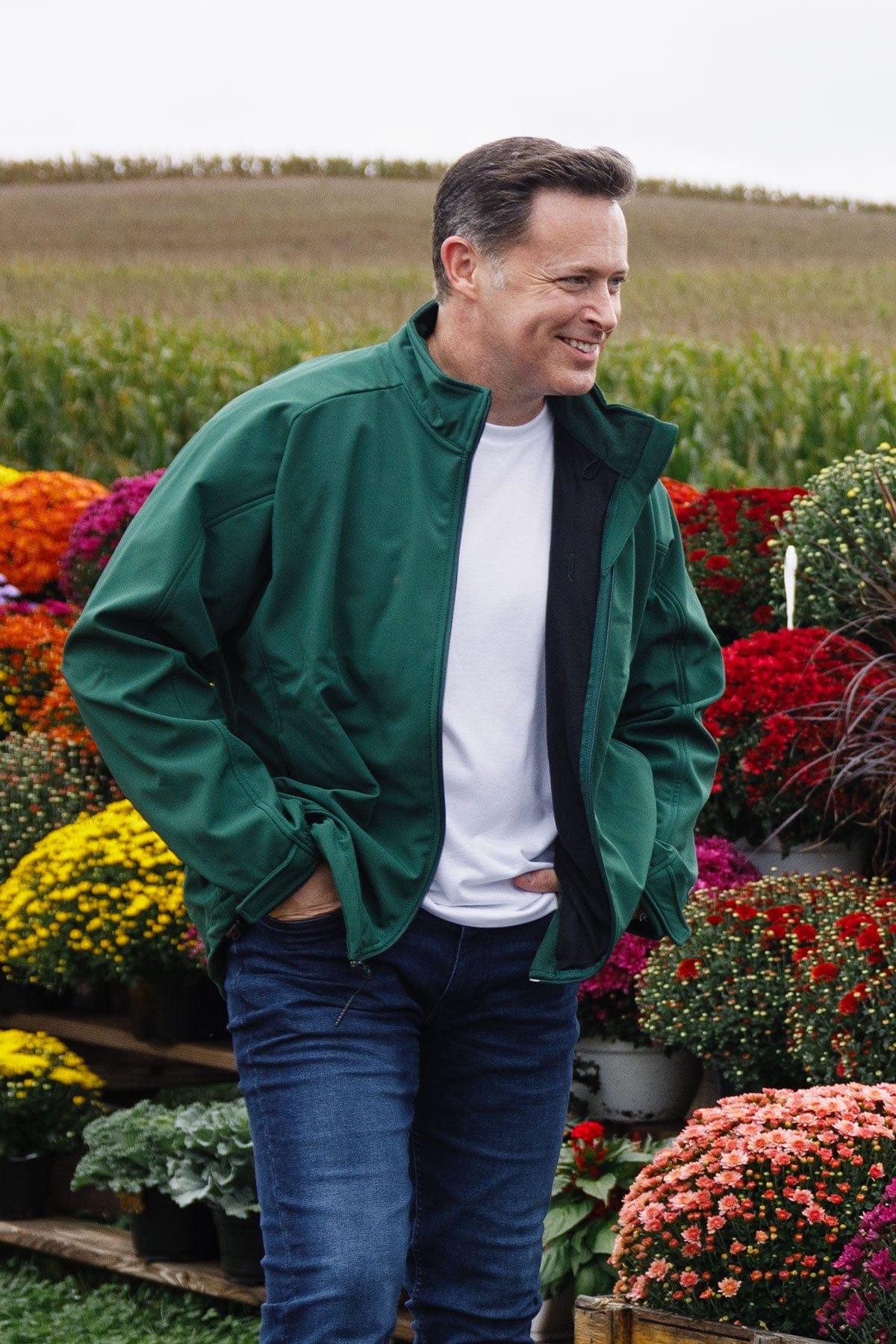 Men's Equinox Colored Soft Shell Jacket - Image 2