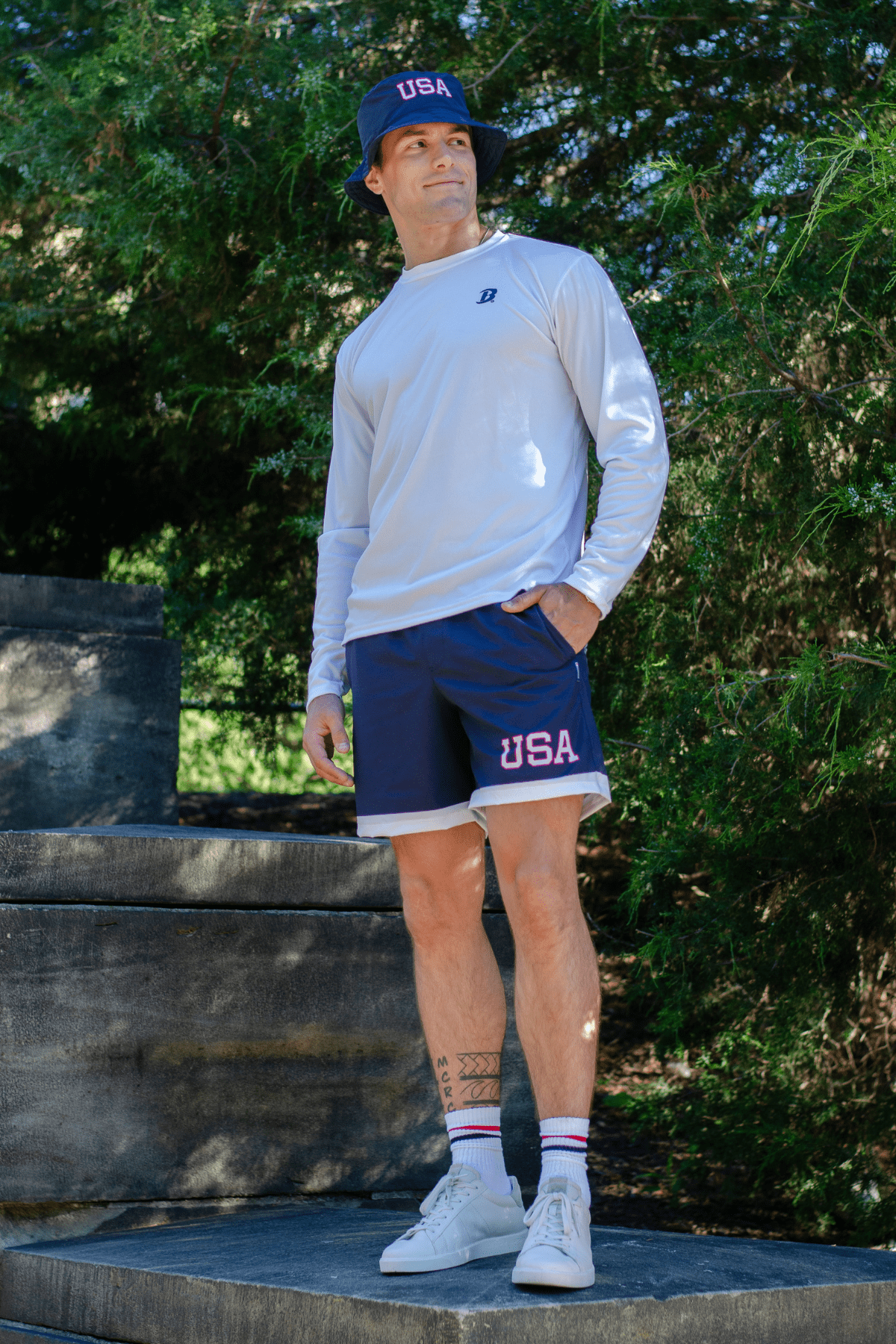 Men's USA Journey Shorts - Image 3