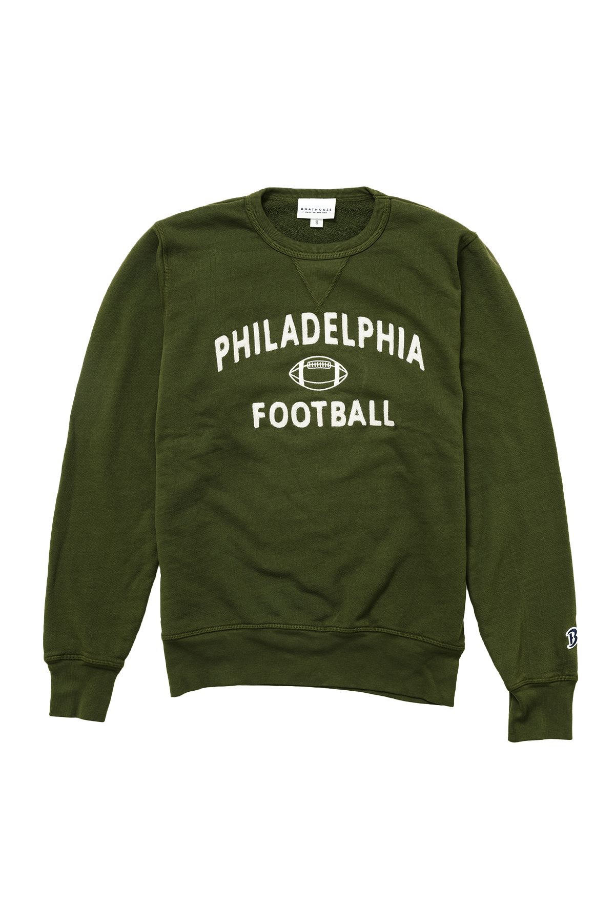 Philadelphia Football Felt Sweatshirt