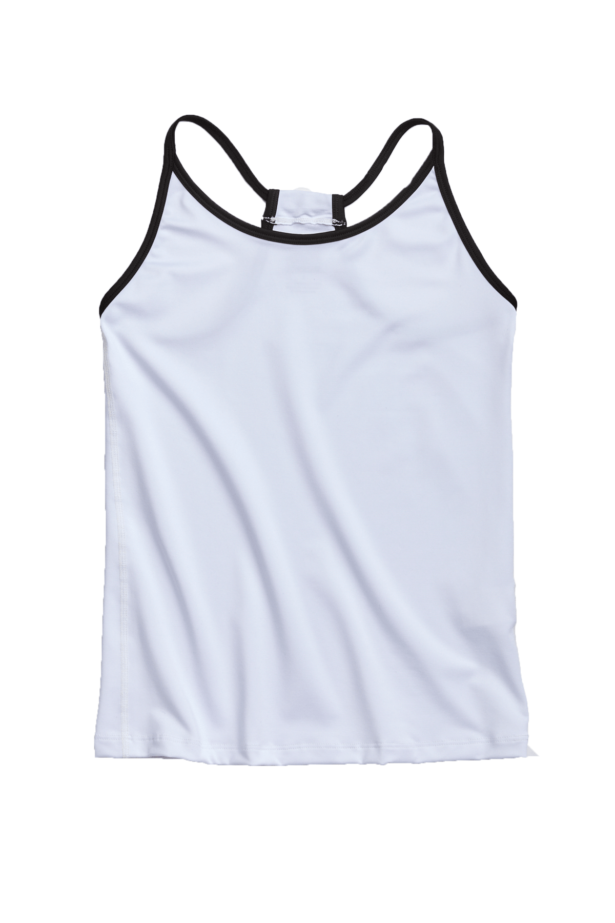 SOLID SPAGHETTI STRAP RACER TANK - Image 3