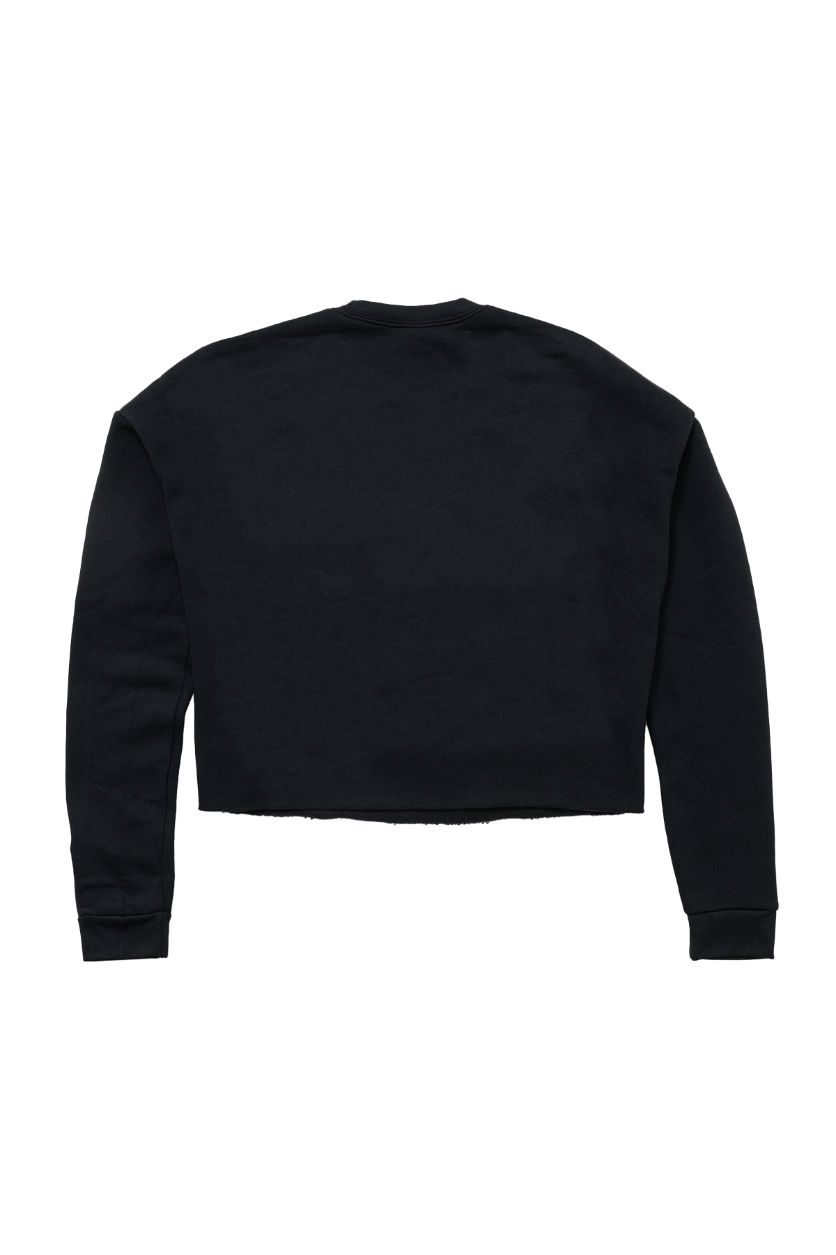 Women's Birds Felt Cropped Sweatshirt - Image 2