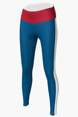 WOMEN'S CONTRAST PANEL TRAINING + YOGA TIGHT