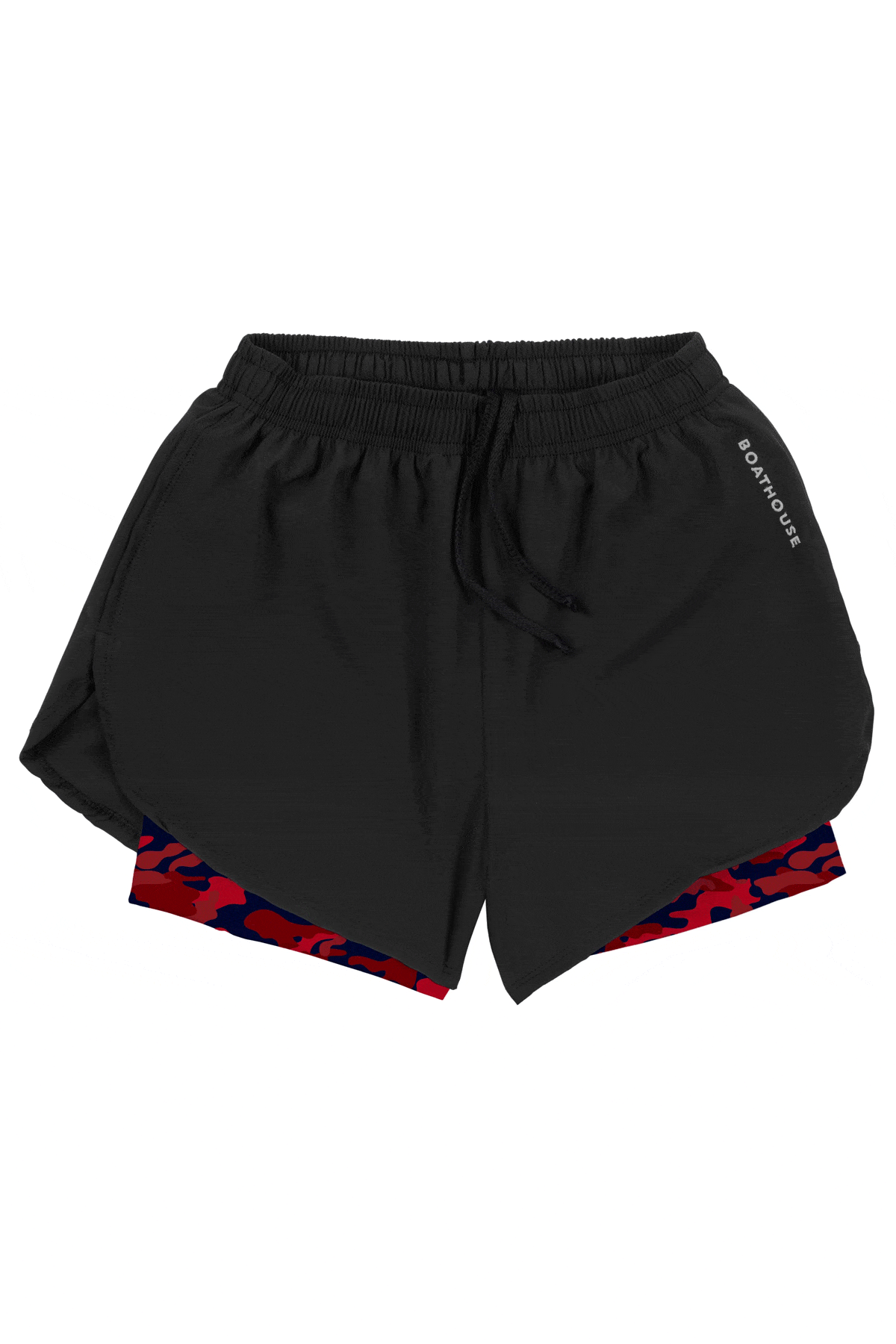 BOATHOUSE Women's Double Layer Training Shorts - Image 6