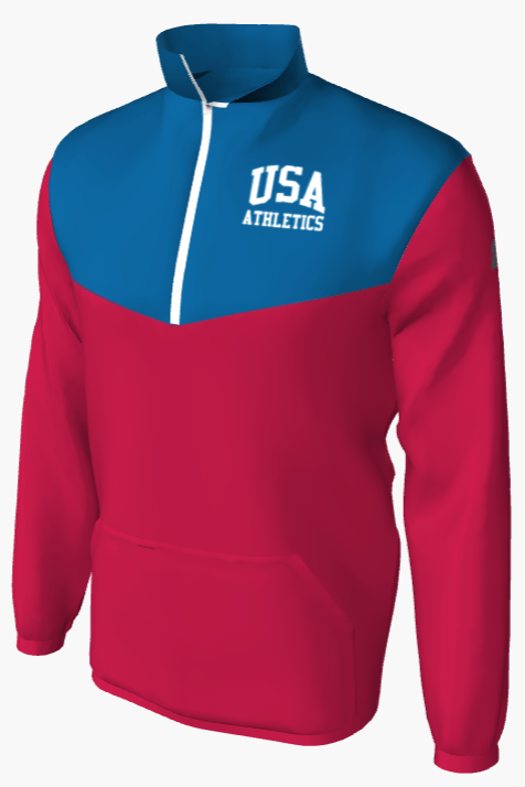 YOUTH MISSION HALF-ZIP WINDBREAKER PULLOVER - Image 4